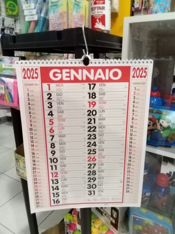 Calendari 2025